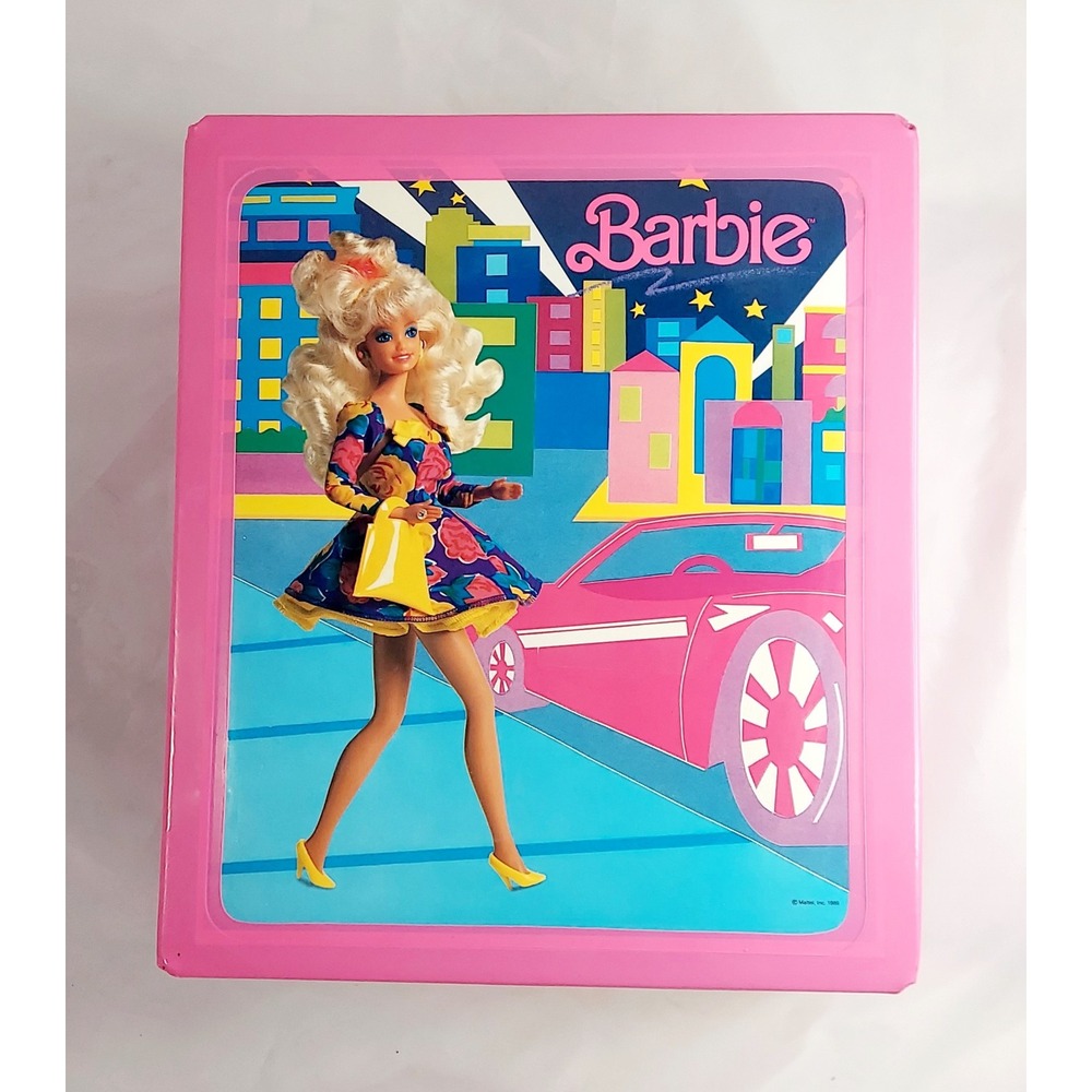 1989 Barbie Pink Carrying Case